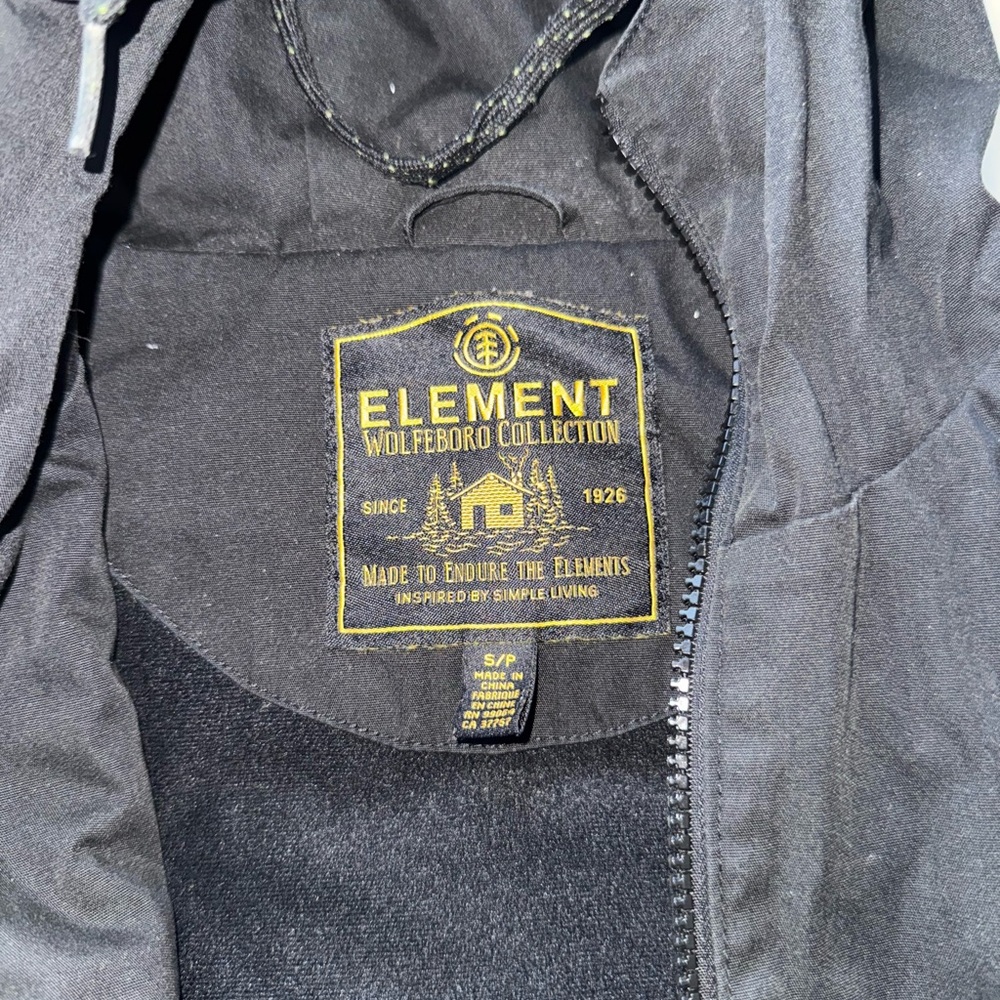 Element Black Utility Jacket With Minimalist Desi… - image 3